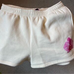 Edikted Orchid Babe Sweat Shorts